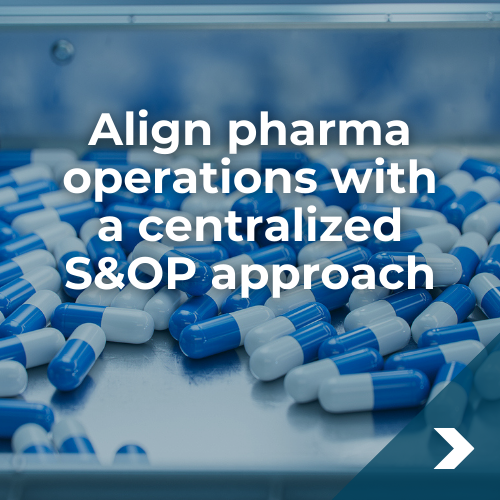 Aligh Pharma operations with a S&OP approach Aligh Pharma operations with a S&OP approach